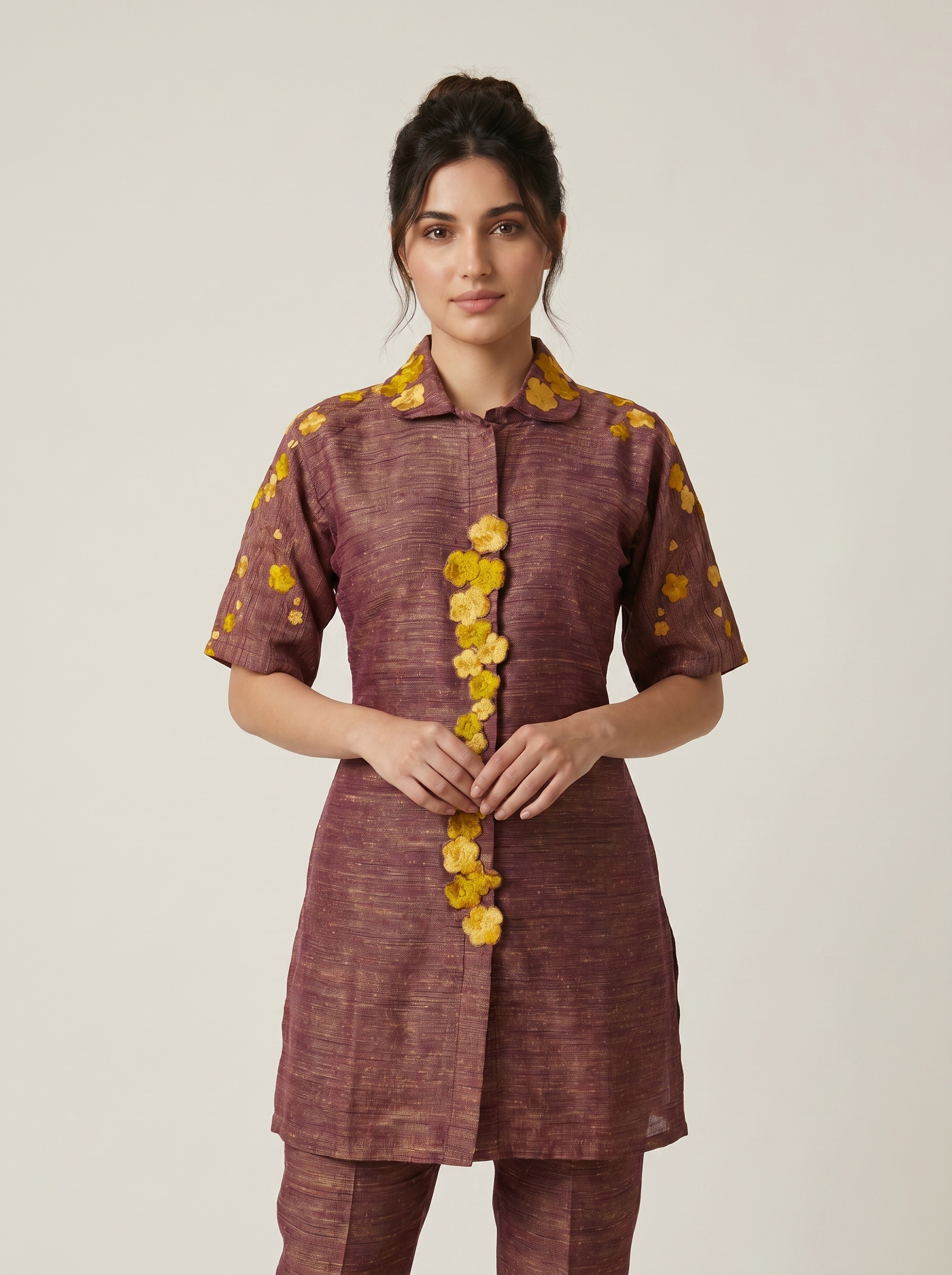 Dusty Mauve Brown